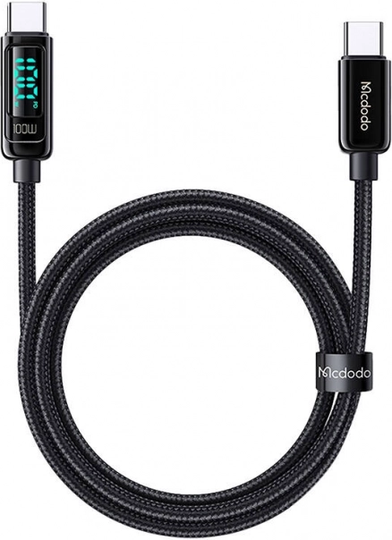 USB‑C kabel Mcdodo 100W 1,2 m črn