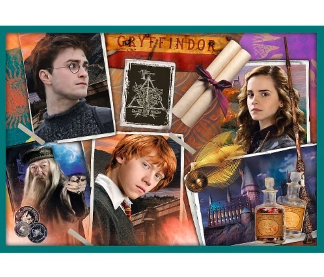 Sestavljanka Harry Potter - V svetu Harryja Potterja 10v1