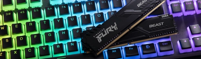 Pomnilnik Kingston Fury Beast DDR4 16GB (2x8GB) 3600MHz CL17