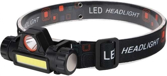 LED naglavna svetilka USB