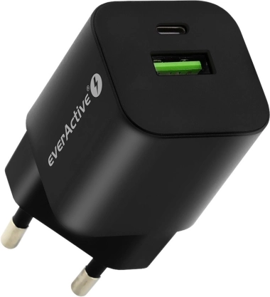 Omrežni polnilec USB/USB‑C 30 W GaN s hitrim polnjenjem