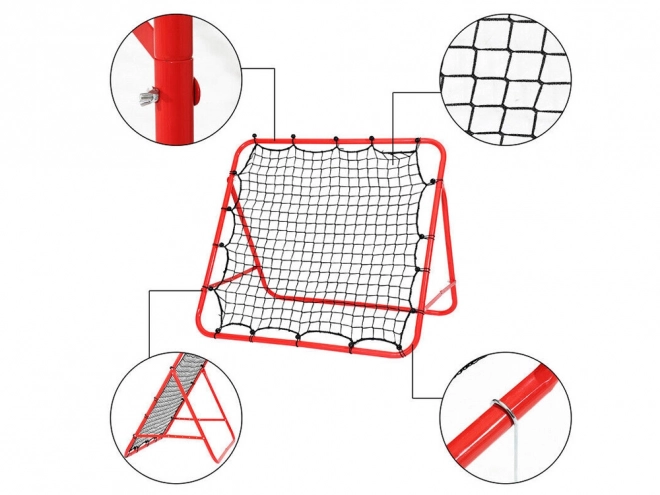 Treningovski okvir Rebounder za skakalni nogomet 100x100cm