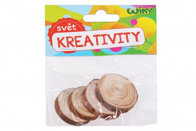 Lesena koleščka za ustvarjanje