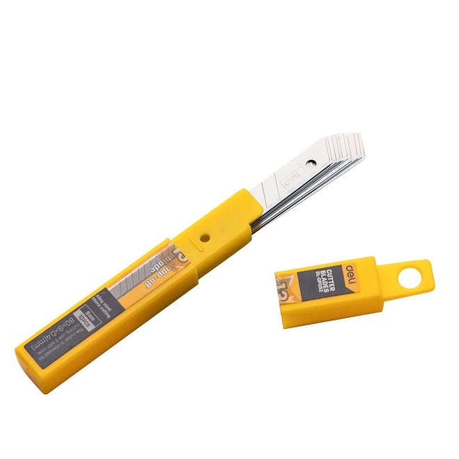 Rezilo 9 mm 10 kos glava rezila Deli Tools EDL-DP092 (srebrna)
