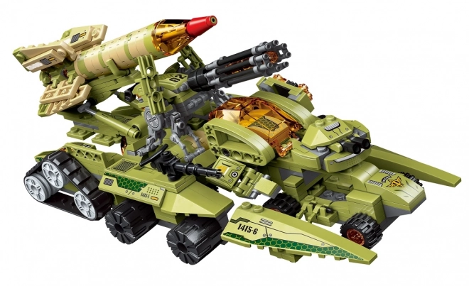 Qman Gromska ekspedicija bojno vozilo 1415 set 8v1
