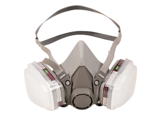 Polmask za zaščito pred premazi z 2 ogljikovima filtroma