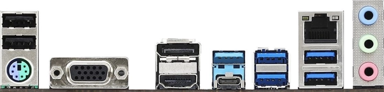 Širok nabor priključkov na zadnji plošči