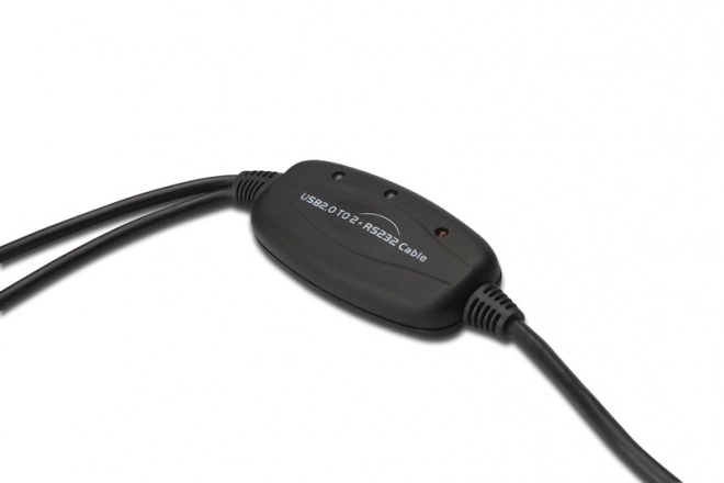 USB 2.0 adapter na 2x RS232 (DB9) s kablom USB A M/Ž dolžina 1,5m
