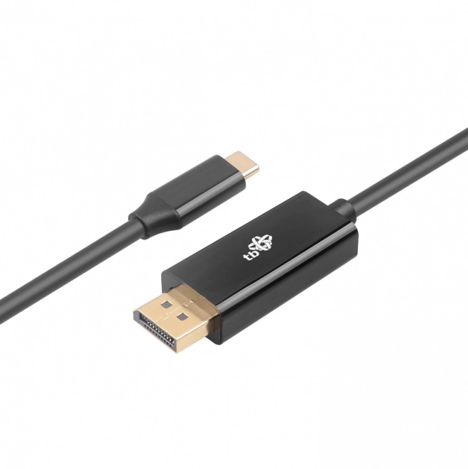 Kabel USB-C na DisplayPort 2m črn