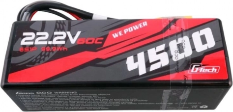 LiPo baterija 22,2 V 4500 mAh 60C HardCase za RC avtomobile Gens Ace G-Tech