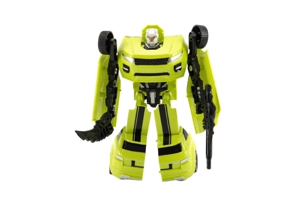 Transformer avto/robot plast 18cm v škatli 19x22x6cm - 1kos