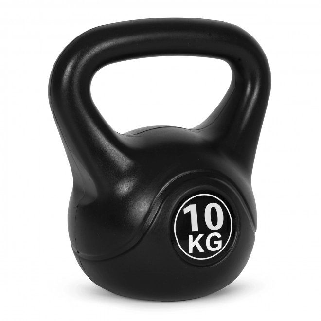 Kettlebell za vadbo črna - 10kg