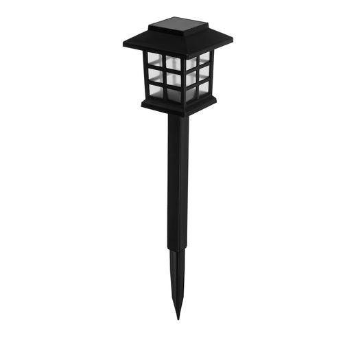 Sončna vrtna svetilna LED – set 6x hišica