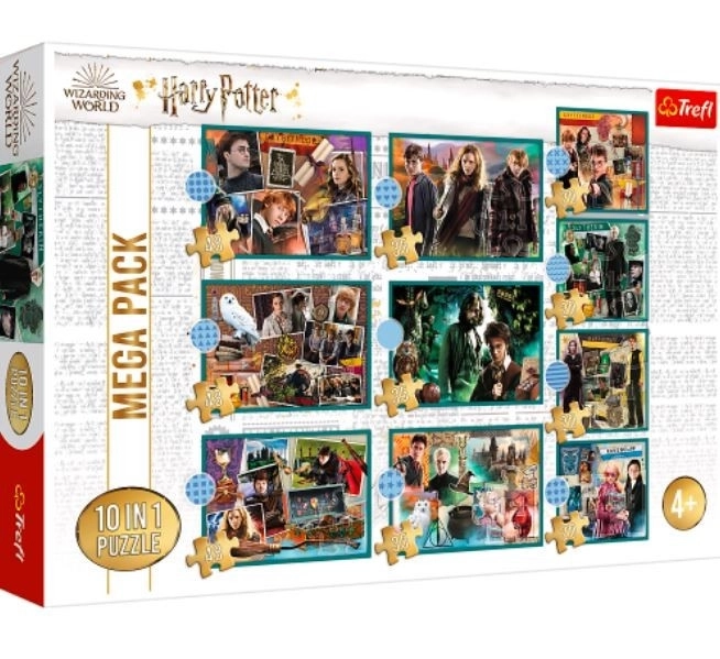 Sestavljanka Harry Potter - V svetu Harryja Potterja 10v1