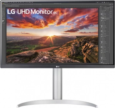 LG 27" UHD IPS monitor z USB‑C in DisplayHDR