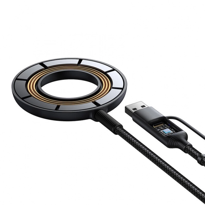 Magnetni polnilec Joyroom USB + USB-C