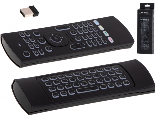 Večfunkcijski daljinski upravljalnik s tipkovnico in miško za Smart TV