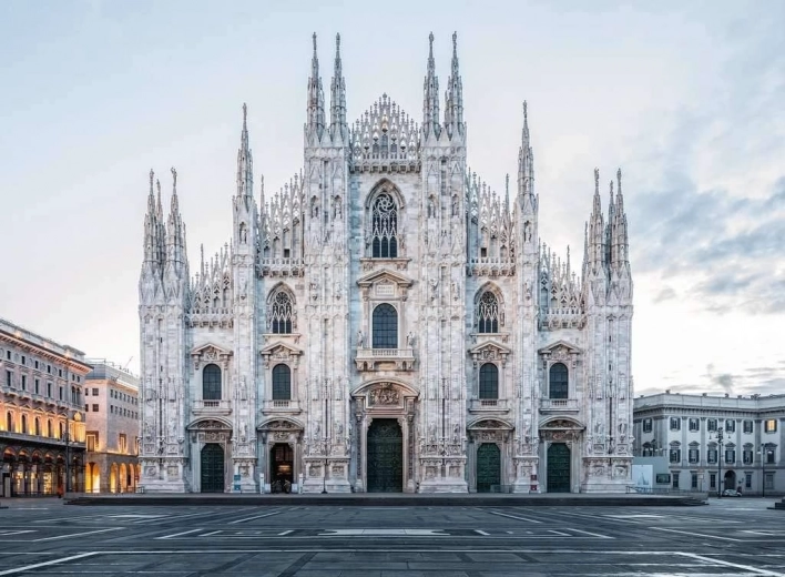 Ikonični motiv Duomo di Milano