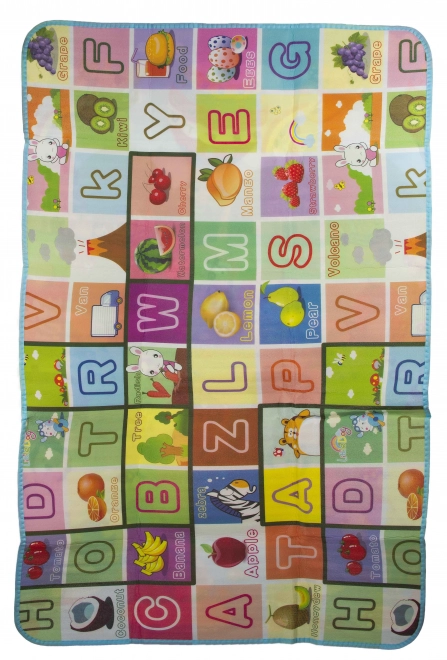 Izobraževalna dvostranska penasta podloga za igrišča 180x120 cm