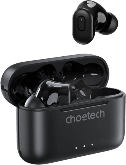 Brezžične slušalke Choetech BH-T15 z ANC + ENC (črna)