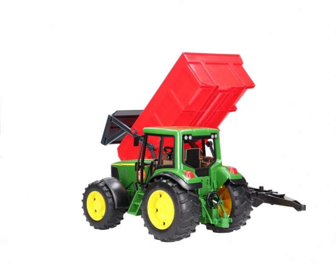 Bruder Traktor John Deere in prekucni priklopnik