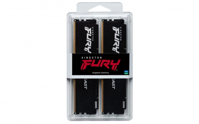 Pomnilnik Kingston Fury Beast DDR5 32GB (2x16GB) 6400 MHz CL32 črna