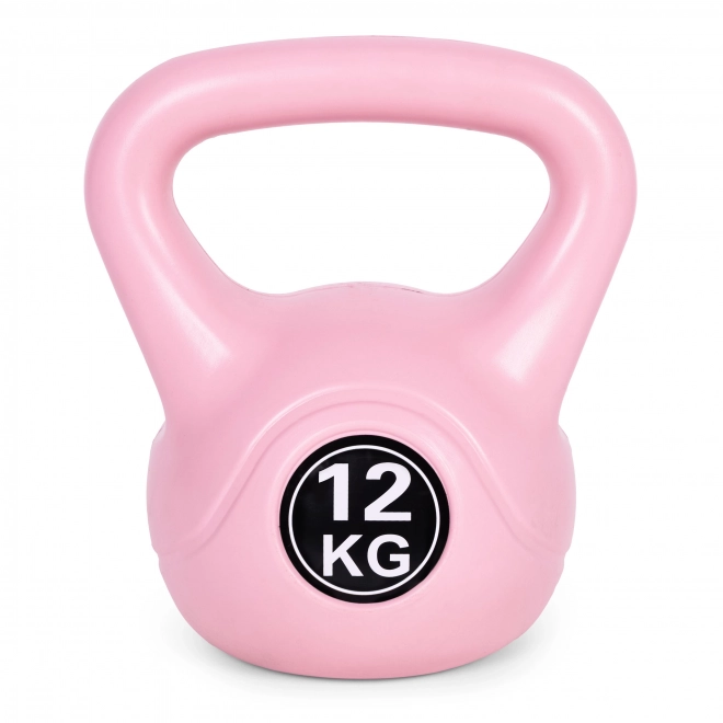 Kettlebell za vadbo roza - 12kg
