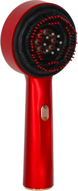 Masažni glavnik za glavo z USB in infrardečo svetlobo
