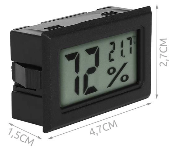 Digitalni termometer in higrometer 2v1