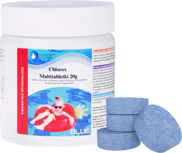 Klorove tablete za bazene Chlorox 20g