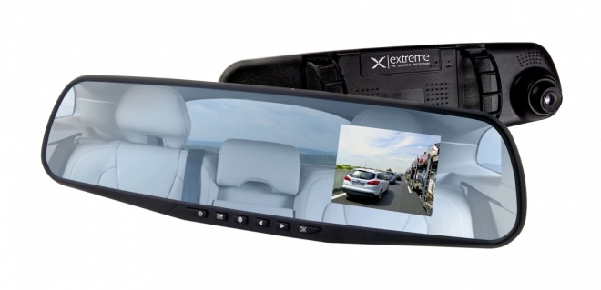 Vzvratni ogledalo videorekorder za avto EXTREME MIRROR