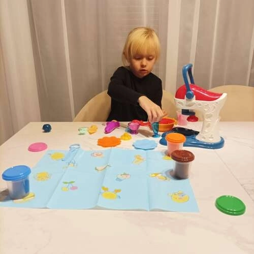 Komplet plastična masa Kruzzel 22563