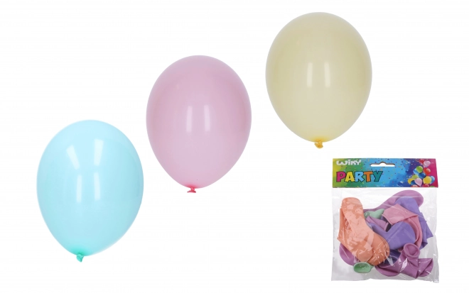 Pastelni baloni napihljivi 26 cm - 10 kosov