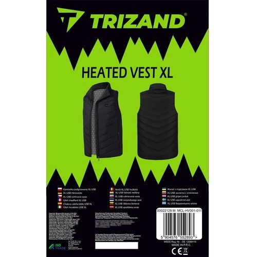 Ogrevana jakna XL USB Trizand 22128