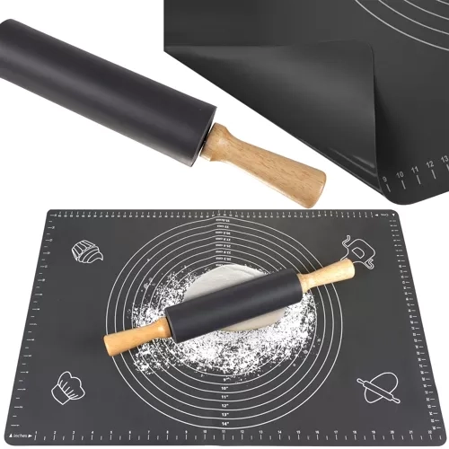 Silikonova stŏlica + valjček Ruhhy 23760