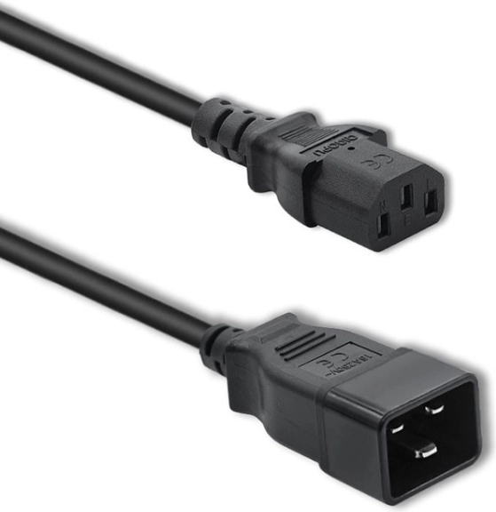 omrežni napajalni kabel C20 na C13, 1,2 m