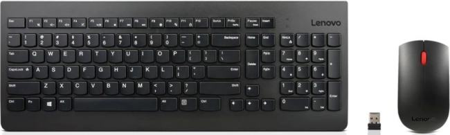 Brezžičen komplet tipkovnice in miške Essential (postavitev US)
