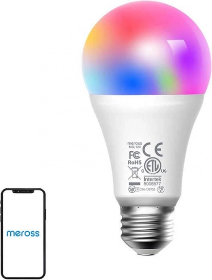 Pametna LED žarnica Meross MSL120 z Wi‑Fi in združljivostjo s HomeKit