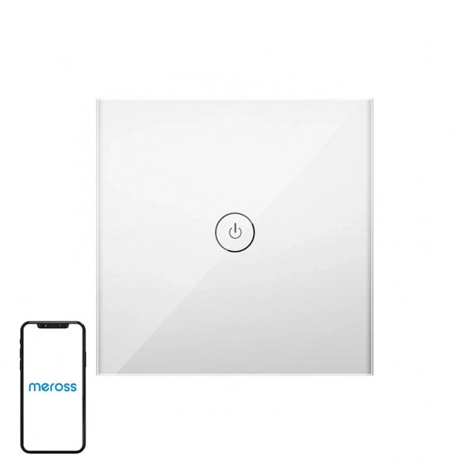 Pameten dvokanalni Wi-Fi stenski stikalo Meross (HomeKit)