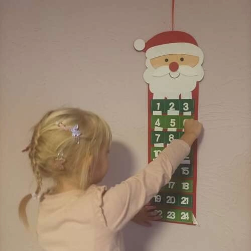 Viseči adventni koledar Ruhhy 22252