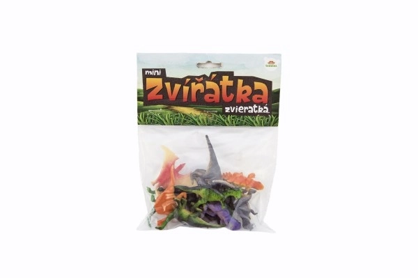 Mini dinozavri – plastične figurice 6-7 cm, 12 kos