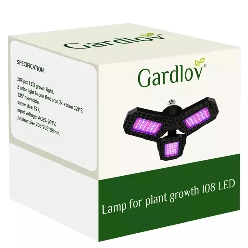 Svetilka 108 LED za rast rastlin Gardlov 20440