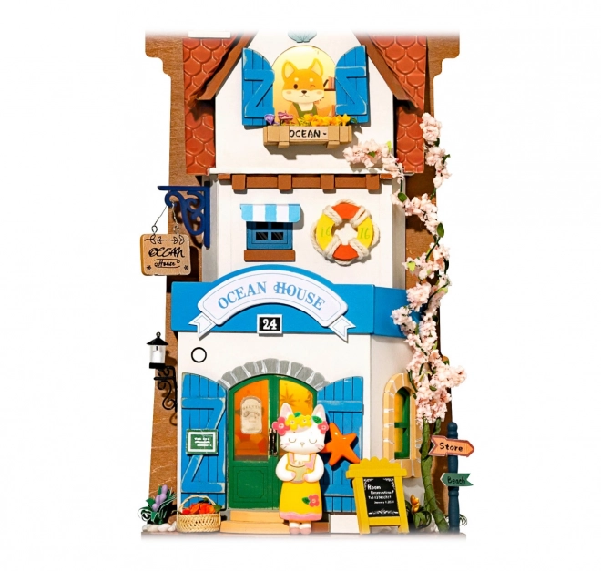 RoboTime stenska miniatura hišice Otok vila