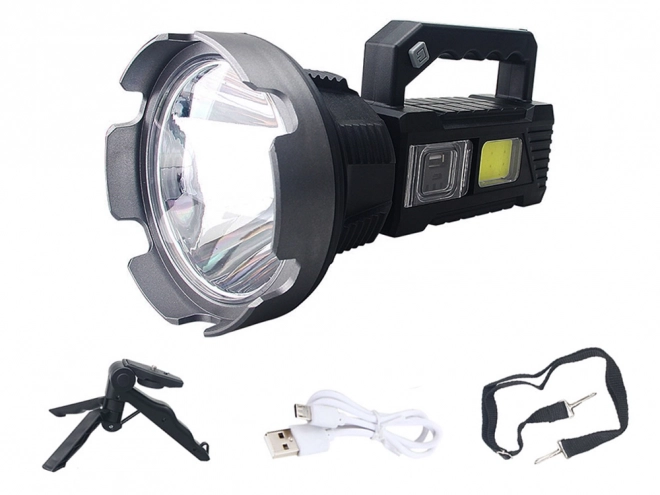 Reflektor s stojalom Cree LED XHP50 COB za pohodništvo