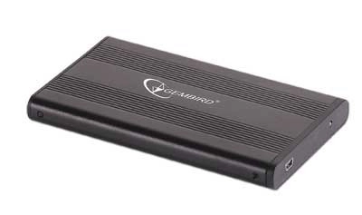 Ovoj za HDD 2.5'' SATA aluminij črn