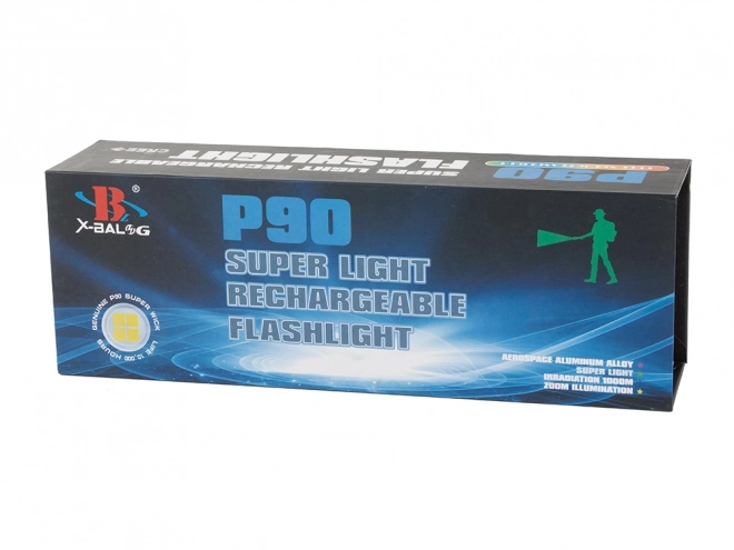 Vojaška taktična svetilka s Cree LED XHP90 Zoom Balong