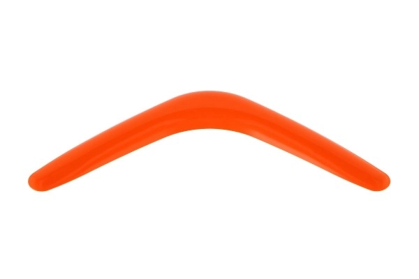 Bumerang plast 28cm 3 barve