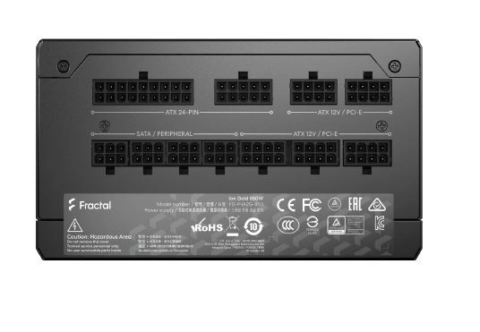 Fractal Ion Gold 850W popolnoma modularni napajalnik