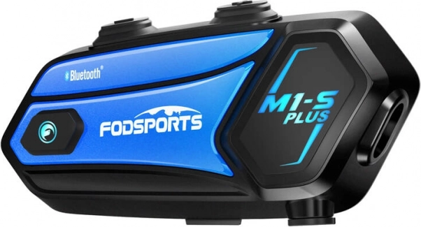 Interkom za motorna kolesa Fodsports M1-S Plus črn