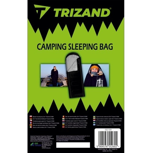 Turistična spalna vreča 2v1 Trizand